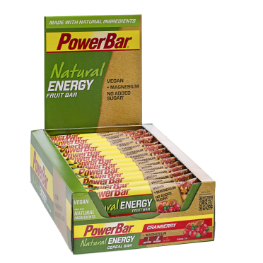 Powerbar Natural energy fruit bar bes 24 x 40 gram