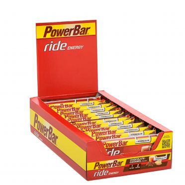 Powerbar Ride energy bar chocolade caramel 18 x 55 gram