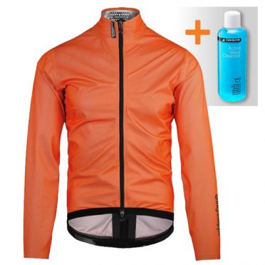 Assos Equipe RS Schlosshund regenjacket oranje unisex