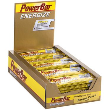 Powerbar Energize bar energiereep banaan 25 x 55 gram