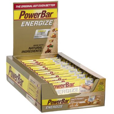 Powerbar Energize bar energiereep zoute pinda 25 x 55 gram