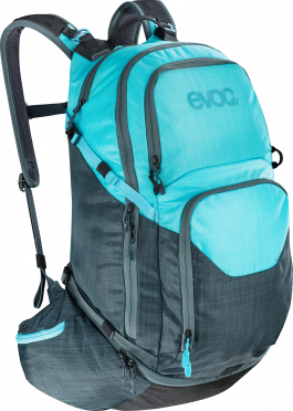 Evoc Explorer pro 30 liter rugzak slate-neon blue