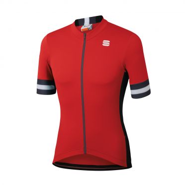 Sportful Kite fietsshirt korte mouwen rood heren 