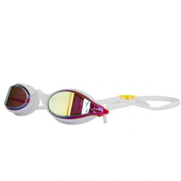 Finis Circuit2 zwembril spiegellens rood/geel 