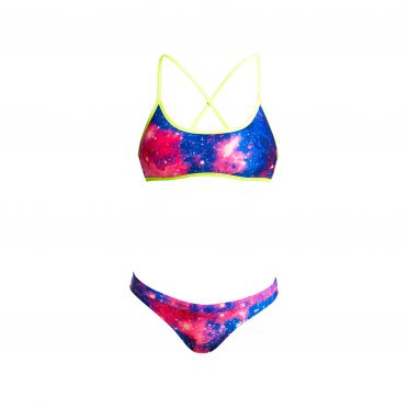 Funkita Cosmos Tie down bikini set dames