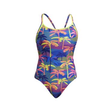 Funkita Palm A Lot diamond back badpak dames 