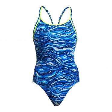 Funkita Tiger Town diamond back badpak dames Kopie