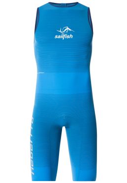 Sailfish rebel pro Plus swimskin mouwloos blauw dames