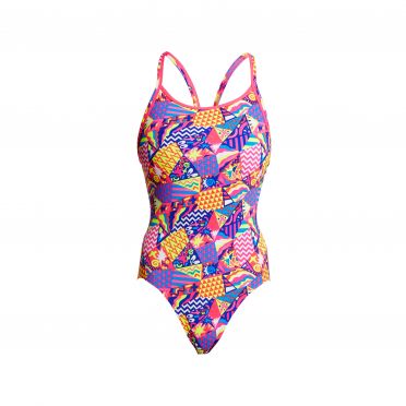 Funkita Bee Bop diamond back badpak dames