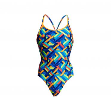 Funkita Boarded Up diamond back badpak dames