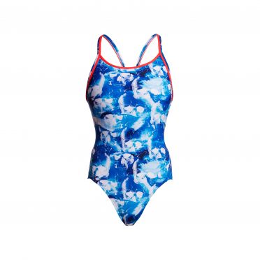 Funkita Head First diamond back badpak dames