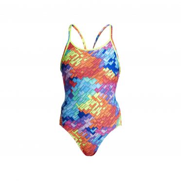 Funkita Layer cake diamond back badpak dames