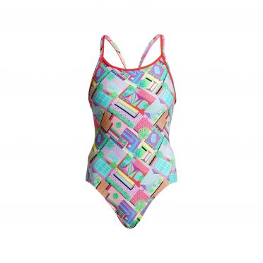 Funkita Street view diamond back badpak dames