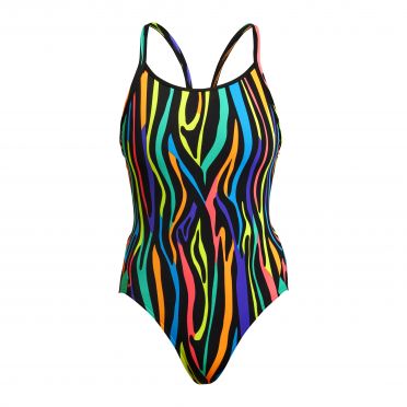 Funkita Tiger Town diamond back badpak dames