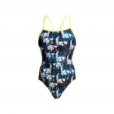 Funkita Bone Head single strap badpak dames