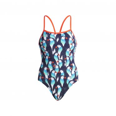 Funkita Pengoo parade single strap badpak dames