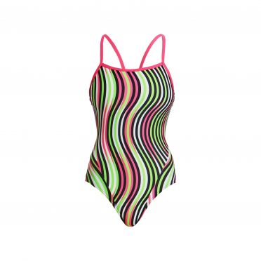 Funkita Tumble turn single strap badpak dames