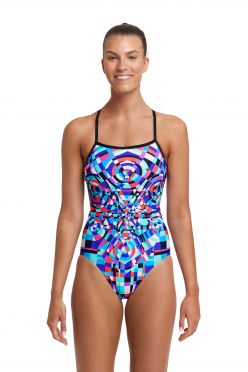 Funkita Video Star single strap badpak dames