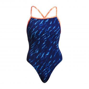 Funkita Blue Mist strapped in badpak dames