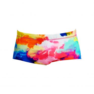 Funky Trunks Cumulus Plain front trunk zwembroek heren
