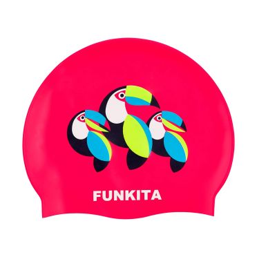Funkita Can Fly siliconen badmuts roze 
