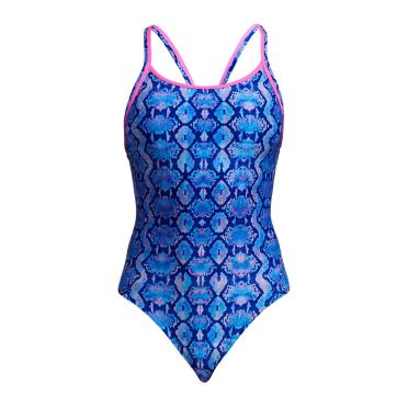 Funkita Blue Viper diamond back badpak dames 