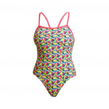 Funkita Bye Birdie single strap badpak dames