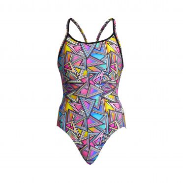 Funkita Prism Break diamond back badpak dames