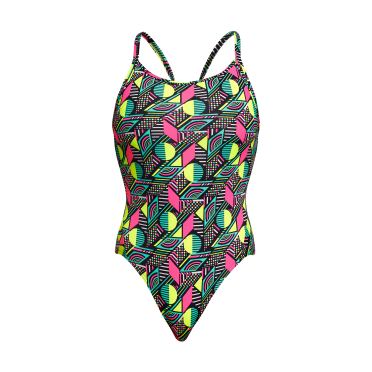 Funkita Dot Matrix diamond back badpak dames