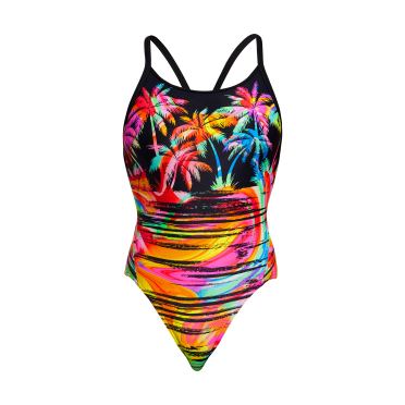 Funkita Sunset City diamond back badpak dames
