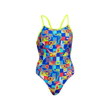 Funkita Bored Games diamond back badpak dames 