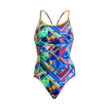 Funkita Kickflip diamond back badpak dames