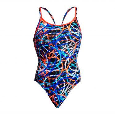 Funkita Spin Doctor diamond back badpak dames
