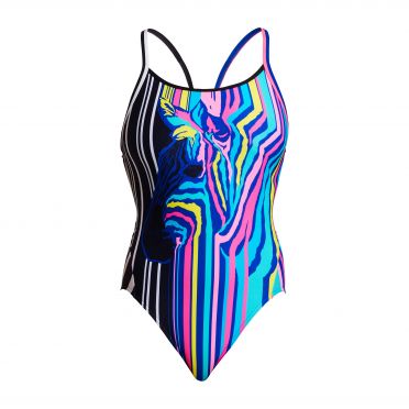 Funkita Zorse Code diamond back badpak dames