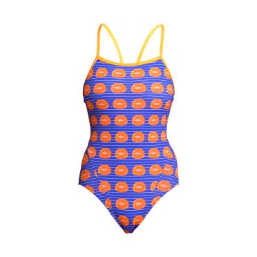 Funkita Lippy Love single strap badpak dames
