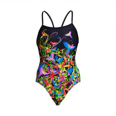 Funkita Macaw Magic single strap badpak dame