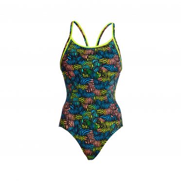 Funkita Colour Run Eco diamond back badpak dames