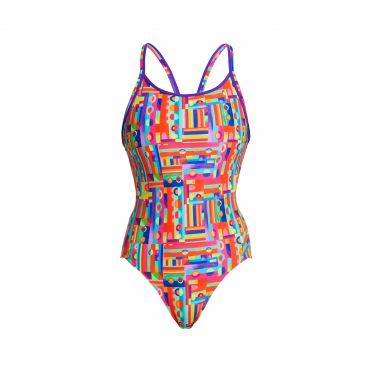 Funkita Top Spot diamond back badpak dames