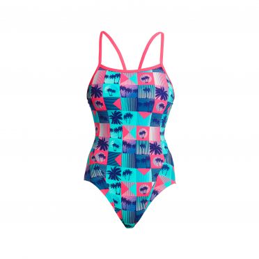 Funkita Club Tropicana single strap badpak dames