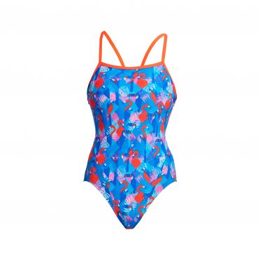 Funkita Flaming Vegas single strap badpak dames