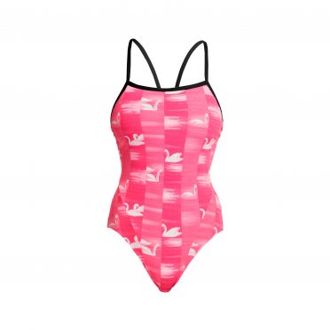 Funkita Swan Lake single strap badpak dames