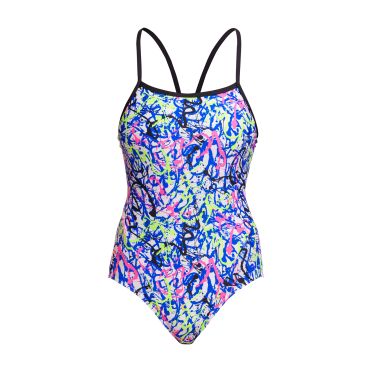 Funkita Big Squig single strap badpak dames