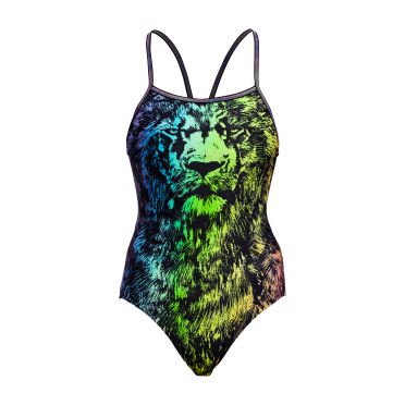 Funkita Lion Eyes single strap badpak dames