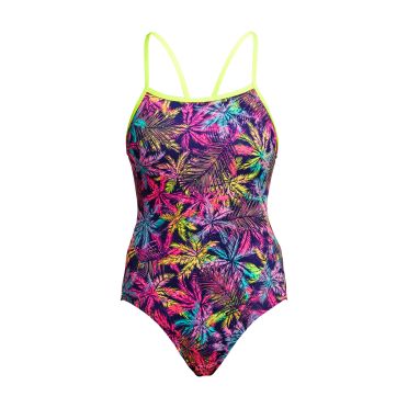 Funkita Palm Puppy single strap badpak dames
