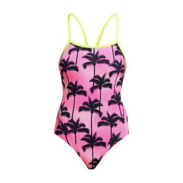 Funkita Pop Palms single strap badpak dames