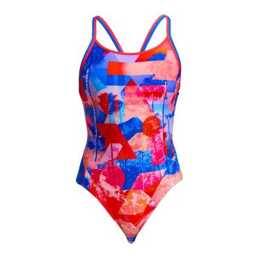 Funkita Miss Adventure diamond back badpak dames 