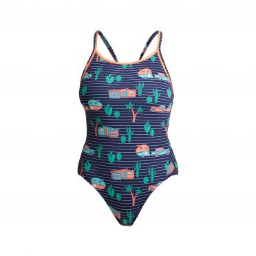 Funkita Trailer Trash diamond back badpak dames