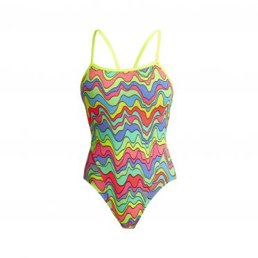Funkita Body Contour single strap badpak dames