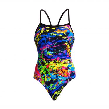 Funkita Paint Smash single strap badpak dames