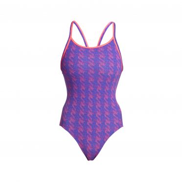 Funkita Tetris Time diamond back badpak dames